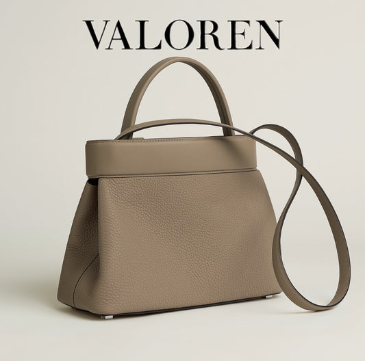 Hermès Medor Handbag Togo Swift Calfskin, Mauve Sylvestre, Palladium Hardware — 99% New