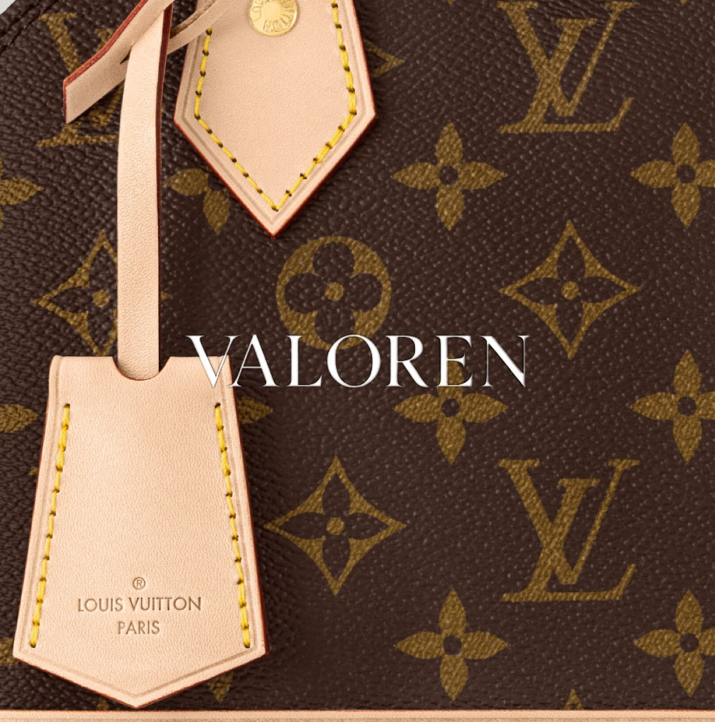 Louis Vuitton Alma BB Monogram Canvas with Natural Cowhide Trim – 99% New